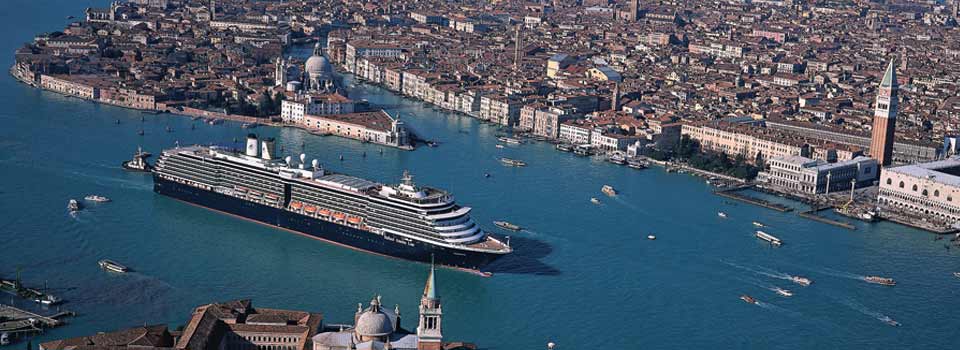 Holland America Ship On Guidecca Canal