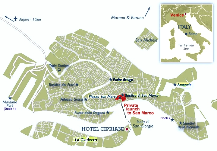 Holland America cruise map