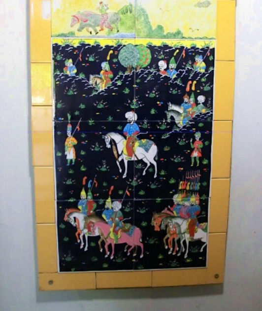 Topkapi Tile Painting
