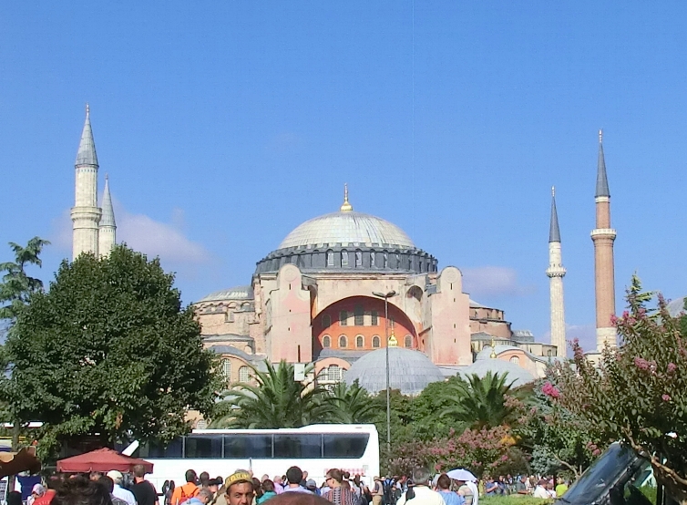 Hagia Sophia Closer Exterior