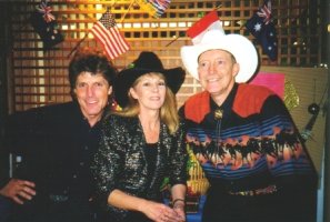 Photo: Michael Barr, Julie Molkner, Bill Bader at JamBC 99