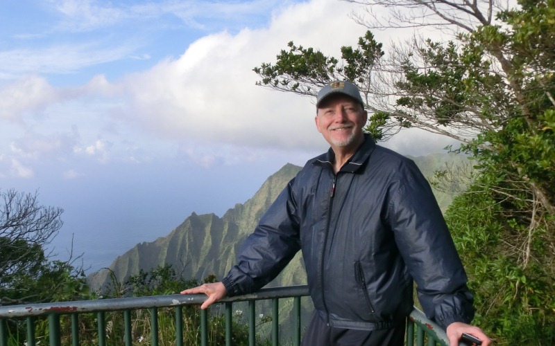 Bill at Kalalau