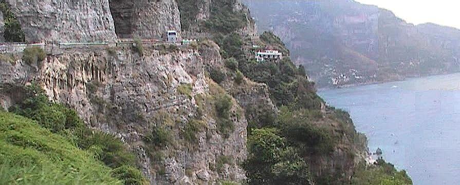 Amalfi Coast- Bus Into Tunnel-Extended2