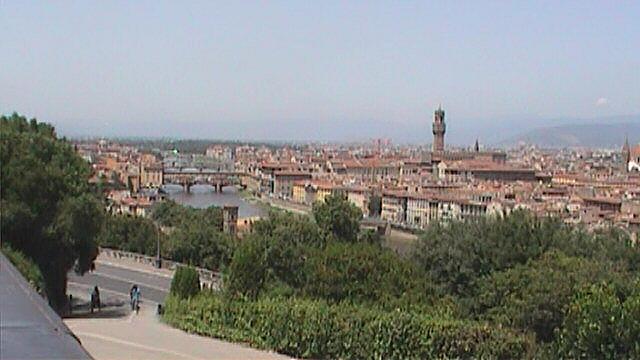 Florence cityscape from Pza. Michelangelo
